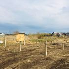 Фундамент на забивных ж/б сваях для каркасного дома в селе Ташара Новосибирской области от компании 35FS