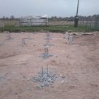 Свайный фундамент в д.Шолохово, Новгородский р-н