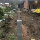 Фундамент под гараж в КП "Чистый ключ"