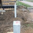 Фундамент под гараж в КП "Чистый ключ"