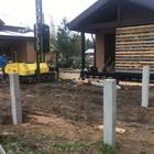 Фундамент под гараж в КП "Чистый ключ"