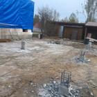 Фундамент под крыльцо и гараж в СНТ Дружба