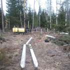 Свайное поле в КП "Стеклянный ручей"