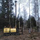 Свайное поле в КП "Стеклянный ручей"