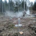 Свайное поле в КП "Стеклянный ручей"