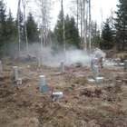 Свайное поле в КП "Стеклянный ручей"