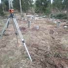 Свайное поле в КП "Стеклянный ручей"