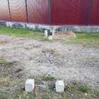 Фундамент на забивных ж/б сваях для гаража из бруса в селе Кафтанчиково Томской области от компании 35FS