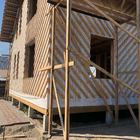 Фундамент на забивных ж/б сваях для каркасного дома с террасой в селе Калтай Томской области от компании 35FS