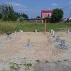 Фундамент на забивных ж/б сваях с бетонным ростверком для дома из бруса в селе Поросино Томской области от компании 35FS