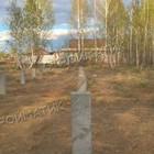 Фундамент на забивных ж/б сваях для дома из бруса в селе Непряхино Челябинской области от компании 35FS