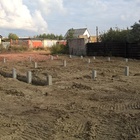 Фундамент на забивных ж/б сваях с бетонным ростверком для блочного дома в поселке Октябрьский, Челябинск от компании 35FS