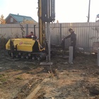 Фундамент на забивных ж/б сваях для дома из бруса в СНТ Луч, Челябинск от компании 35FS