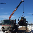 Фундамент на забивных ж/б сваях для дома из профилированного бруса в Тверской области от компании 35FS